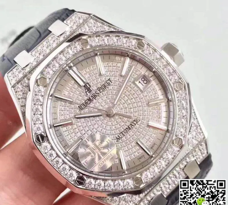 Audemars Piguet Royal Oak 15452BC.ZZ.D019CR.01 JF Factory 1:1 Best Edition Replica Watch Swiss ETA3120